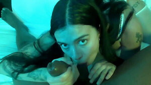 Rather young, but totally sexy girl gets fucked in POV