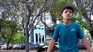 He looks innocent but he is actually a super kinky lad