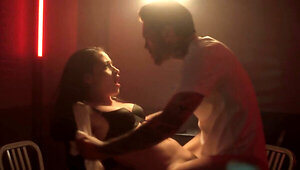Avi Love is going to get fucked by a kinky criminal