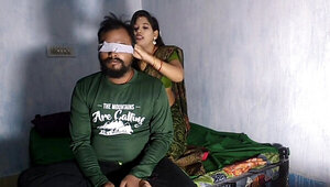 Amateur Indian with a great figure is making a sex tape