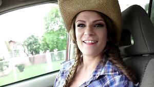 Dillion Carter is a cock-hungry amateur cowgirl