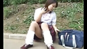 (softcore voyeur)  asian schoolgirls public upskirt pantys