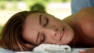 Tight booty of a horny blonde fucked in a crazy scene