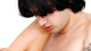 MMF threesome with brutal banging from either side