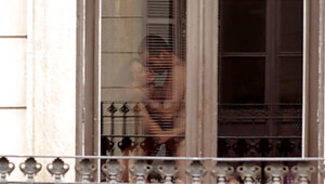 Spying on a couple having sex