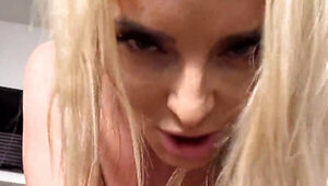 Older girl is going to taste his dick and get fucked