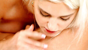 Blonde beauties from Europe are going to lick pussy hard