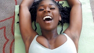 Hazel Grace bounces on cock and gets fucked in doggystyle