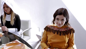 Thanksgiving sex with dark implications and hot loving