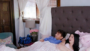 Brunette MILF Holly Day needs a help from nurse's cock