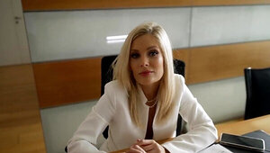 Lucette Nice sweating and screwing in a POV scene