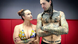 Nothing held back and Bella Rossi tries her best to win