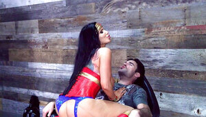 Slutty version of wonder woman will make your cock rock hard