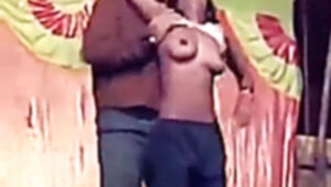 Indian Couples Dance Naked-Chested at Public Talent Show