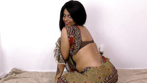 MILF from India wants to show you her big ass and breasts