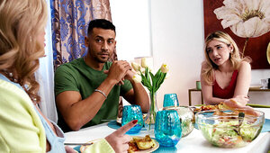 Hot erotic babe moans over big black cock pounding vagina