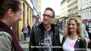 Two couples embark group fuckfest in the fresh air