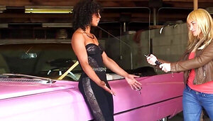 Misty Stone is in a dire need of hard white dick today