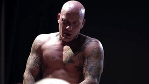 Ugly motherfucker dominates her into taking his dick