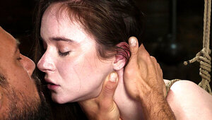 Johnny Castle tied up Hazel Moore and used her hard