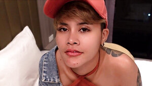 Big breasts beauty twerks and takes a facial as well