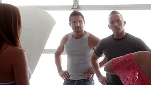 Kinky duo doing nasty things together to get off hard