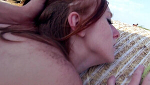 Incredible young lady is enjoying awesome session of intimacy