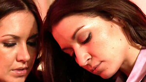 Two lesbian ladies choose to fuck like there's no tomorrow