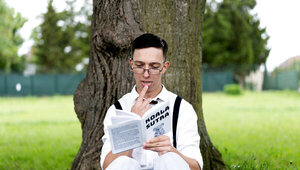 Thick blodne MILF with a fat ass banged by a young lad