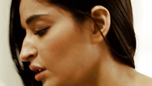 Petite chick is poked in tight ass with stepdad's hard cock