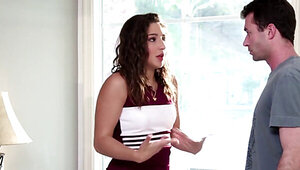 Hot babe, Abella Danger, is on a real rollercoaster today