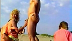 Swinger outdoor beach group-poke ! Public lovemaking! Part II