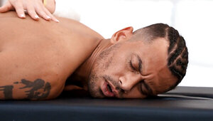 MILF Cory Chase gives a massage and a blowjob to Alex Jones