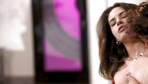 Victoria Voxxx and Chanel Camryn licking each other's wet pussy