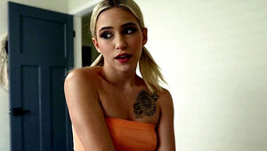 Stepbrother is lucky to have such a tramp on a short leash