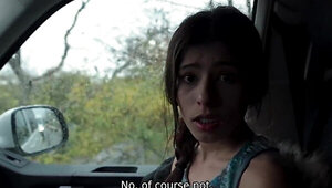 Brunette Mell Blanco gets to cheat on her loser boyfriend