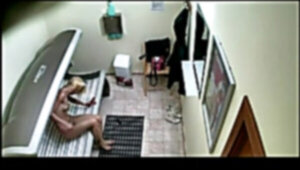 Spycam Dildoing in Solarium by TROC