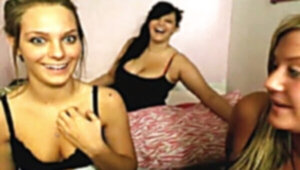 Teens teasing on web webcam left friend alone