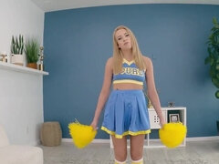 Verga grande, Rubia, Mamada, Animadora, Corridas, Sexo duro, Lamidas, Tetas