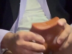 Leie, Spermaladung, Masturbation, Solo, Spielzeuge