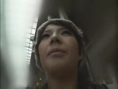 Incredible Japanese girl Anje Hoshi in Exotic Blowjob/Fera, Voyeur JAV clip
