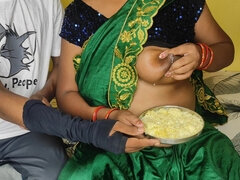 Sister-in-law Fed Food with Her Milk to Her Brother-in-law Hindi Video