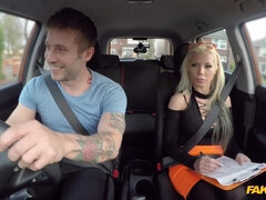 Busty MILF Can't Resist Tattooed Guys Charm