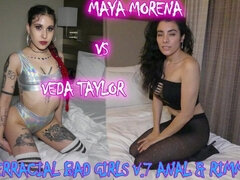 Veda Vs Maya Anal & Creampie Latinas