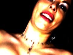 Kora Peters erotically sucks on this stiff dick in POV