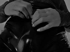 ボンデージ, フェティッシュ, ゴム, 一人, ヴィンテージ