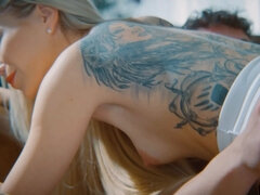 Get successful with hot czech blonda babe