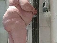 Intense Showering - Full Body View