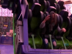 She pees in the tub!