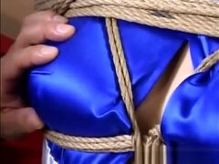 Asian pregnant woman bondage milked